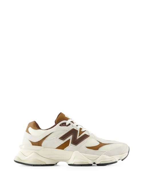 Scarpe unisex New Balance 9060 panna e cuoio NEW BALANCE | U90603EG